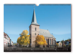 Werra Meißner Land Kalender 2021 St. Georgs Kirche Waldkappel